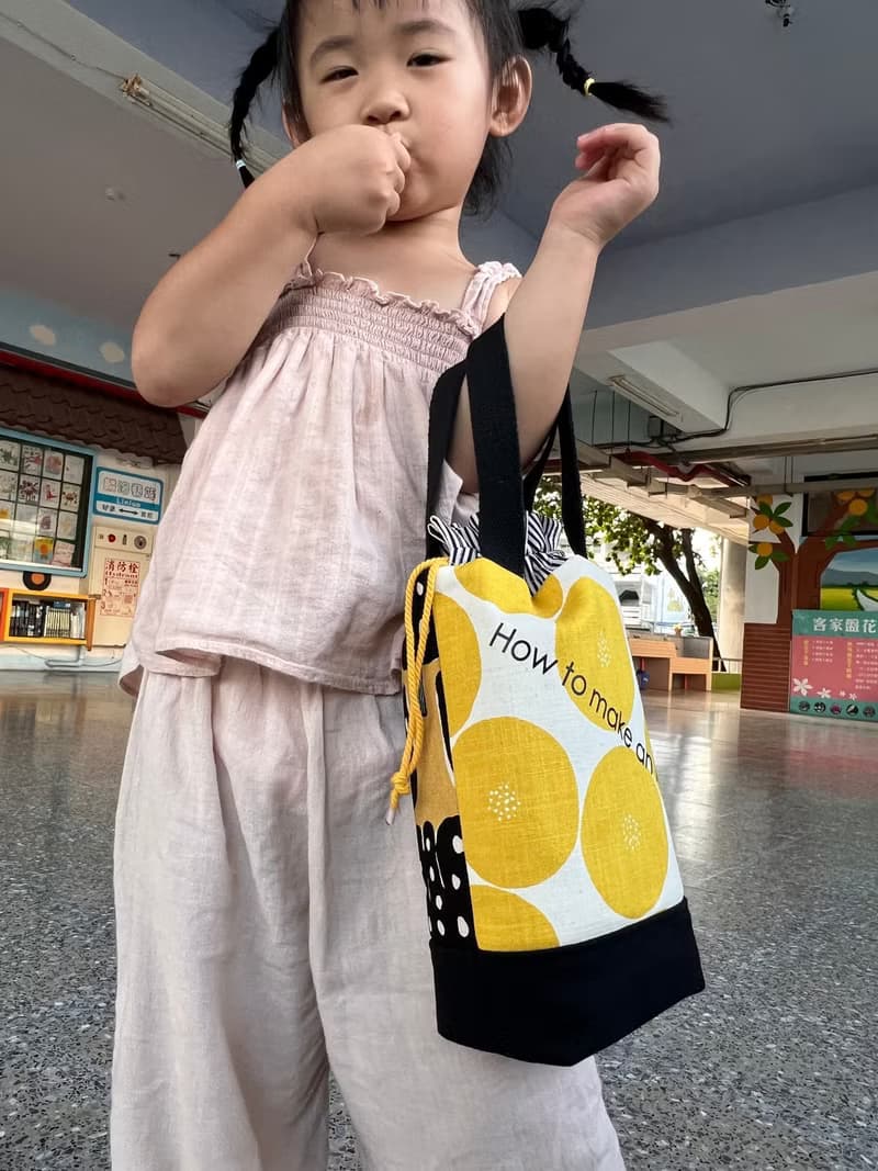 【現貨】靈感之森/雙拼款飲料杯提袋/環保提袋