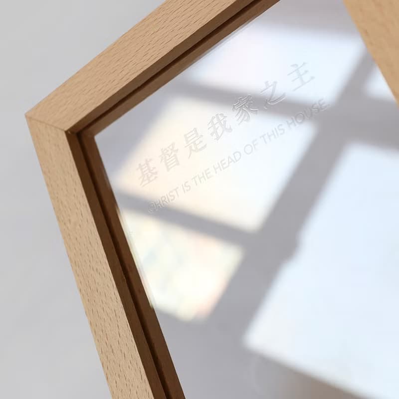 福音文字燈框 B款-基督是我家之主 小夜燈 福音禮品 喬遷禮 受洗