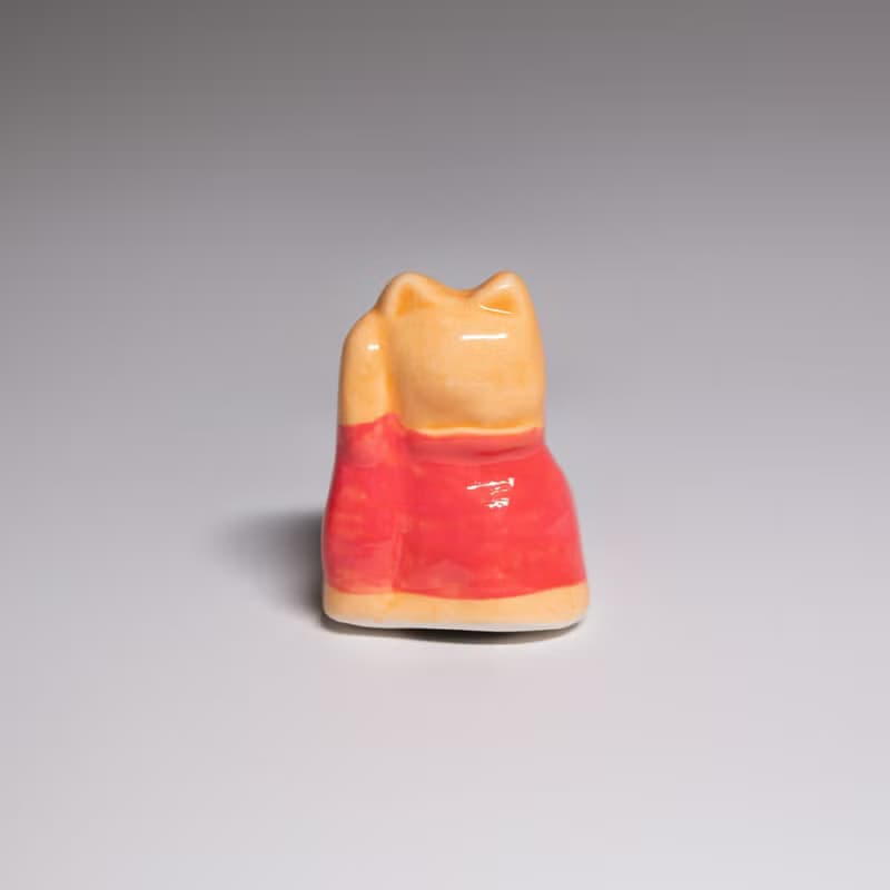 街頭開運招財貓-T恤貓-粉T綠驚爆價