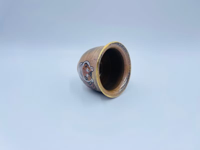 柴燒手繪主人杯