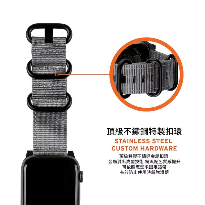 UAG Apple Watch 42/44/45/46/49mm Nato錶帶