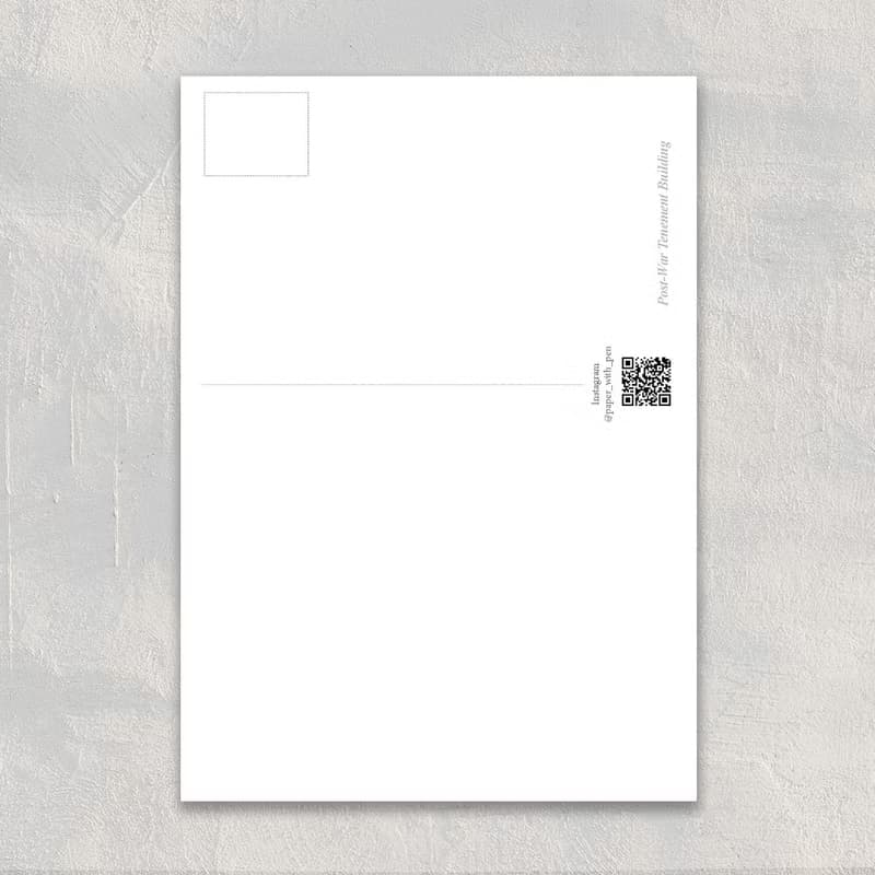 A6 Postcard 香港手繪街景明信片: 深水埗 Sham Shui Po