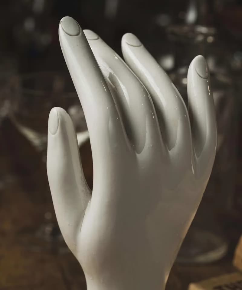 古董陶瓷手模