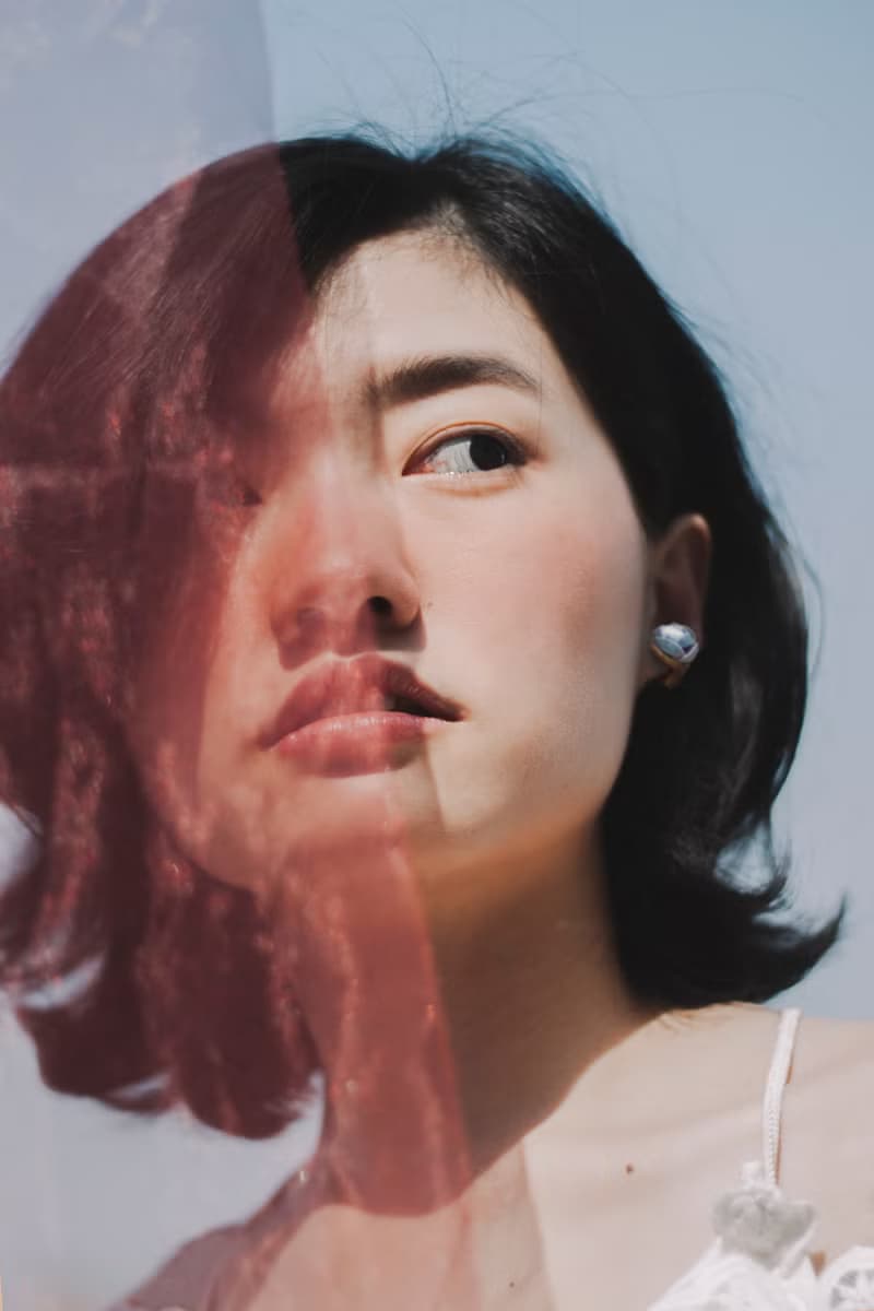 十六歲 Sixteen 纏花耳飾 粉雪藍