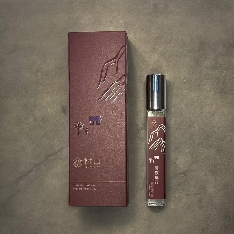 雪夜禪行 精油香水 \ 檜木 × 伊蘭 × 檀香 \ 雪中行禪般的沉靜