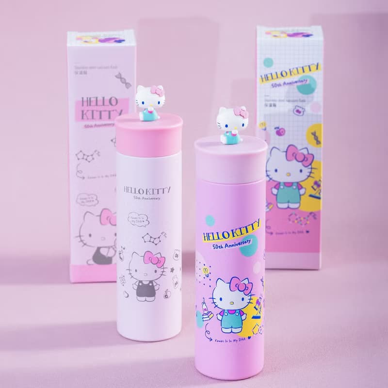 Hello Kitty 50周年系列保溫瓶