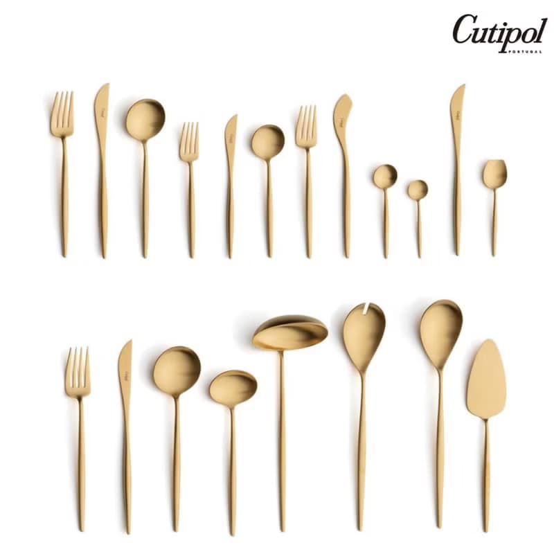 葡萄牙 Cutipol  MOON  霧金 點心叉