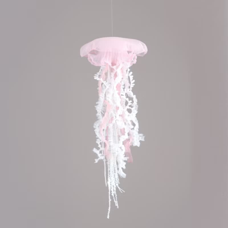 水母掛飾 (小 / 粉色) 1pc 海洋 藝術 裝飾品