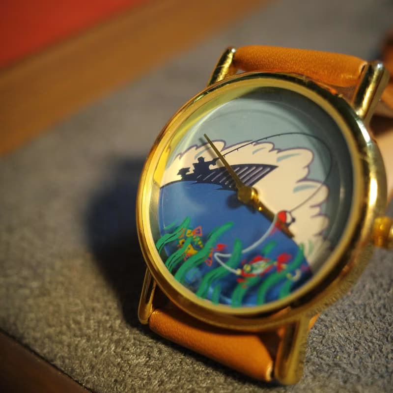 母親節禮物 Fishing Animate Watch