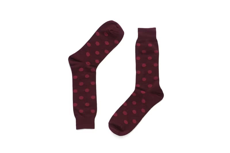【聖誕節禮物】Polka dot 大波卡圓點紳士襪禮盒