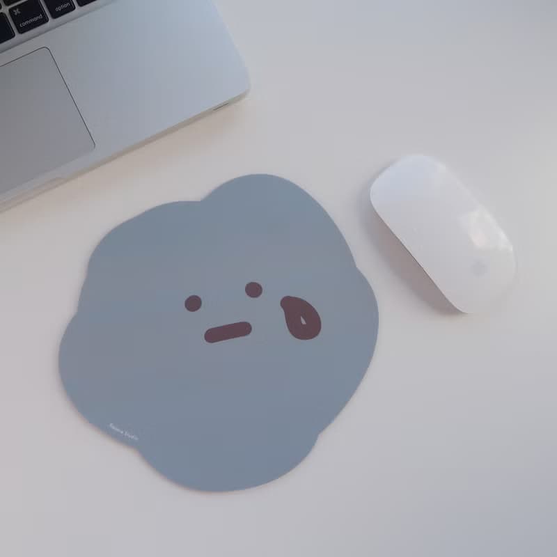 喜怒哀樂 造型滑鼠墊 辦公室滑鼠墊