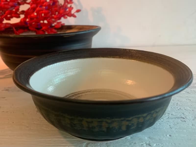 墨日沉色碗公組_陶瓷餐碗