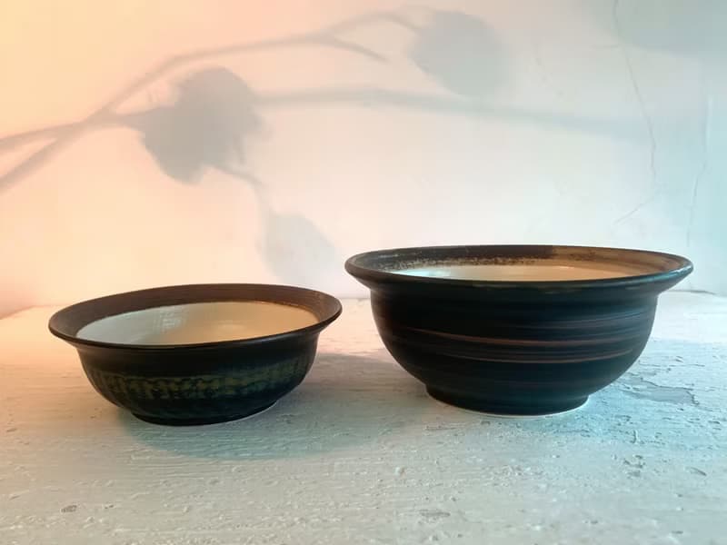 墨日沉色碗公組_陶瓷餐碗