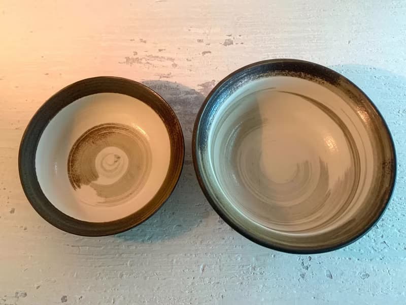 墨日沉色碗公組_陶瓷餐碗