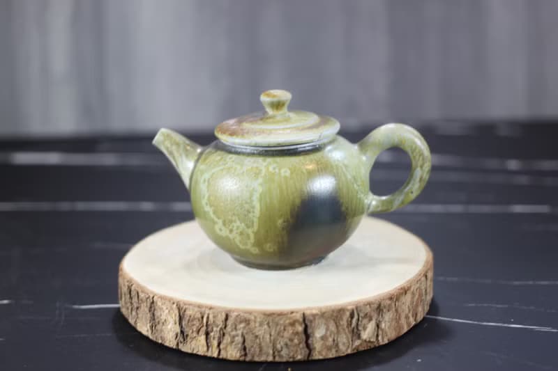 【送禮好物】柴燒 原礦土塗層 手工茶壺 名家葉敏祥手工作品