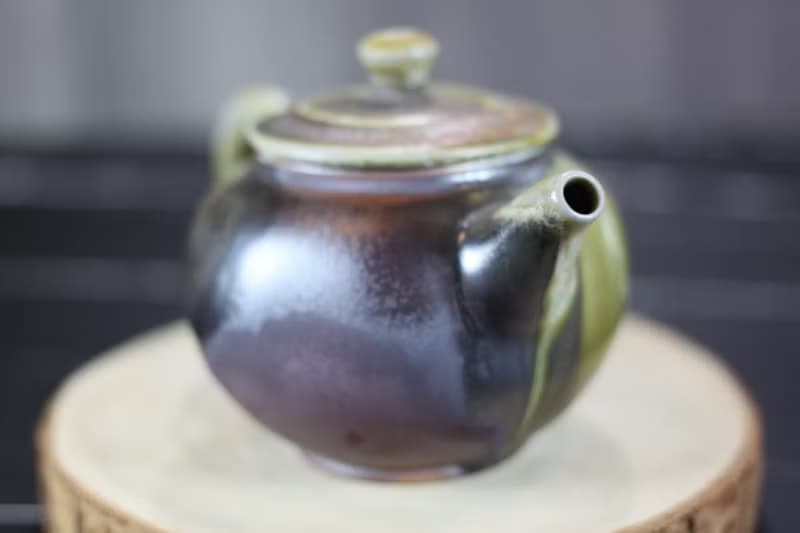 【送禮好物】柴燒 原礦土塗層 手工茶壺 名家葉敏祥手工作品