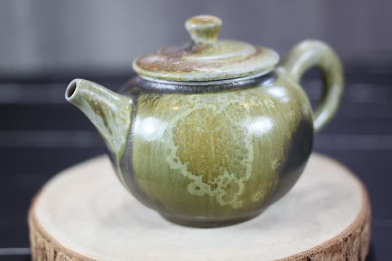 【送禮好物】柴燒 原礦土塗層 手工茶壺 名家葉敏祥手工作品