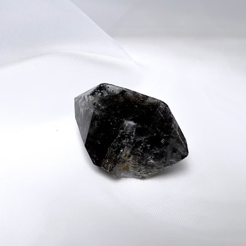 包心。 一圖一物 擺件 淨化 原礦 能量 療癒 l 黑閃靈鑽 l