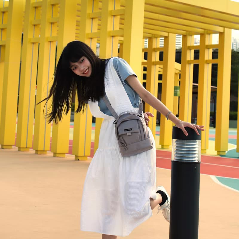 旅遊 超輕 防潑水 後背包 斜背包 兩用包 親子裝 女生 MiniGemini