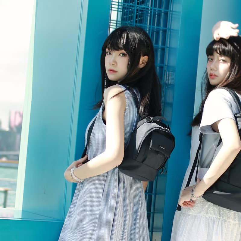 旅遊 超輕 防潑水 後背包 斜背包 兩用包 親子裝 女生 MiniGemini