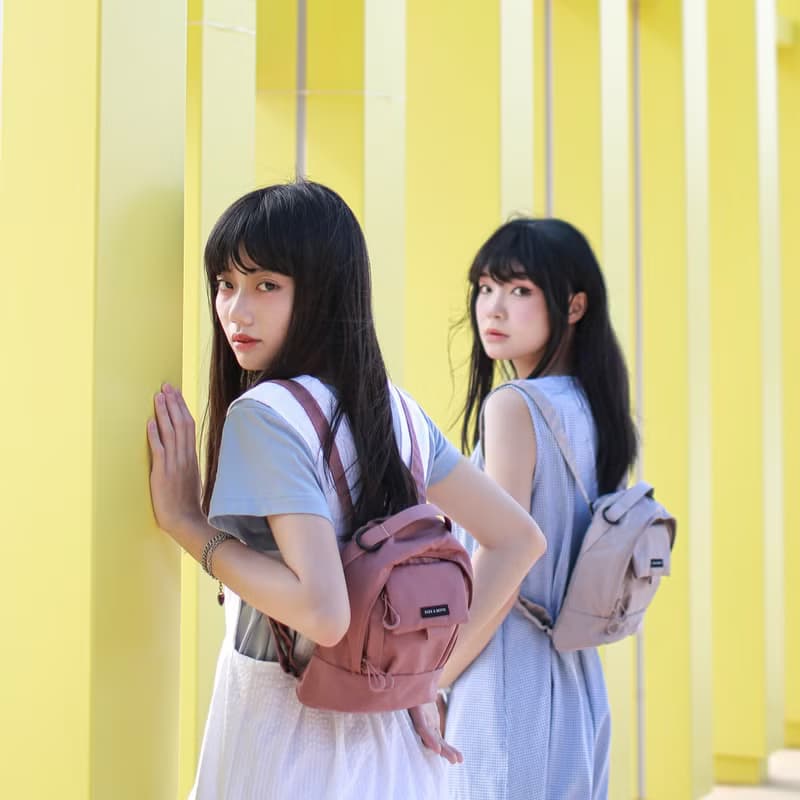 旅遊 超輕 防潑水 後背包 斜背包 兩用包 親子裝 女生 MiniGemini