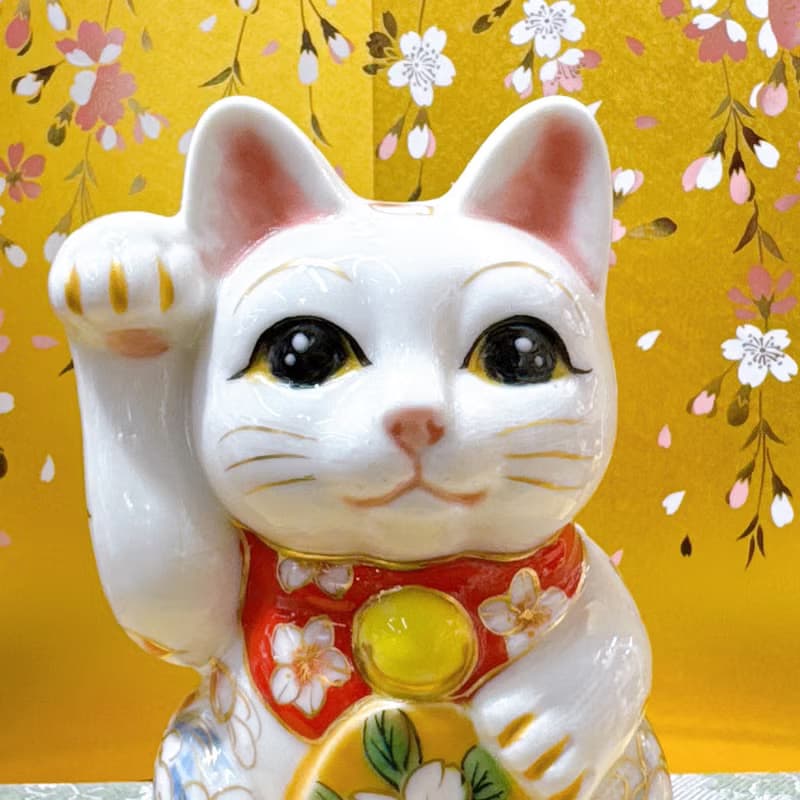 【狐緣萬富】日本清水燒招財貓 | 鯉一番