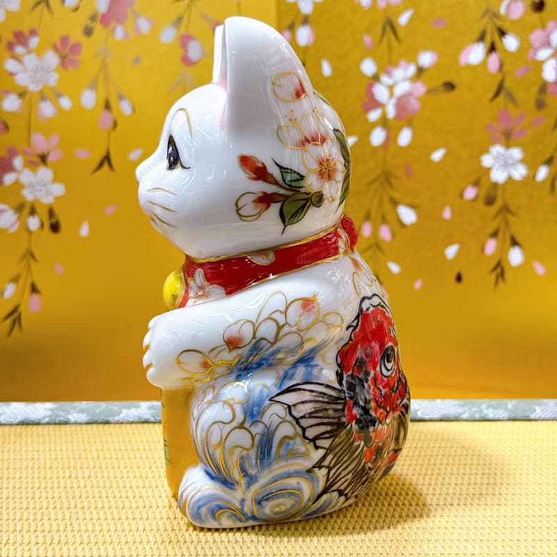【狐緣萬富】日本清水燒招財貓 | 鯉一番