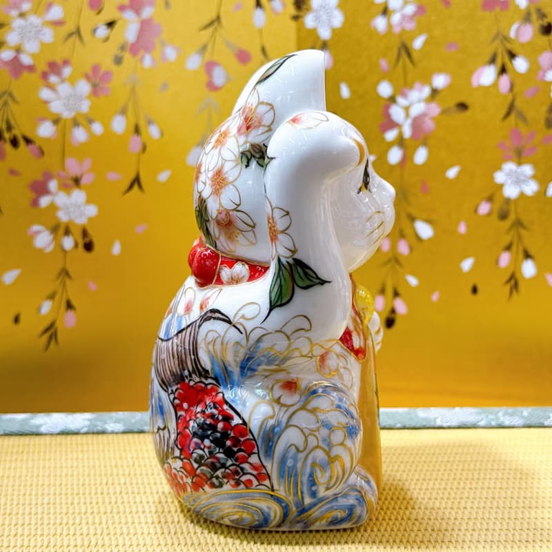 【狐緣萬富】日本清水燒招財貓 | 鯉一番