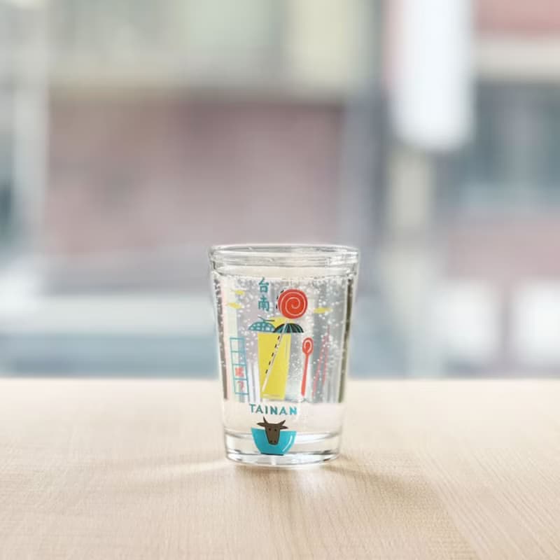 台灣城市紀念啤酒杯/玻璃杯(台南) 台灣紀念品/禮物