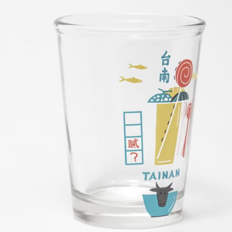 台灣城市紀念啤酒杯/玻璃杯(台南) 台灣紀念品/禮物