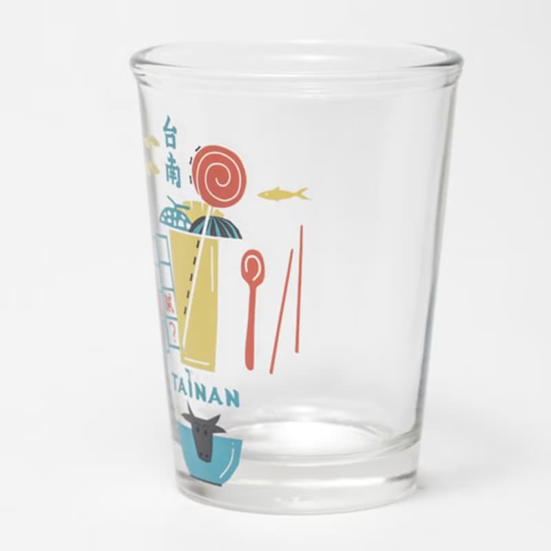 台灣城市紀念啤酒杯/玻璃杯(台南) 台灣紀念品/禮物