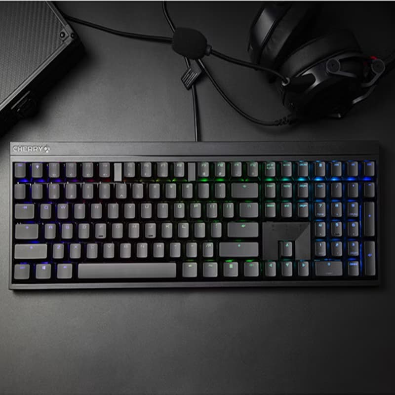 【免運特惠】CHERRY MX2.0S電競游戲辦公RGB機械鍵盤