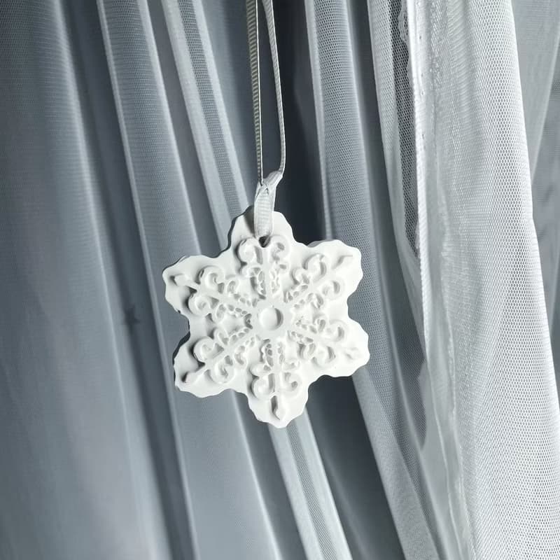 【手工製作】雪花造型擴香石禮盒/贈3ml精油