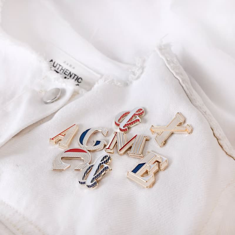 X / Xoxo -琺瑯徽章卡－附信封 開學季 情人卡 萬用字母卡