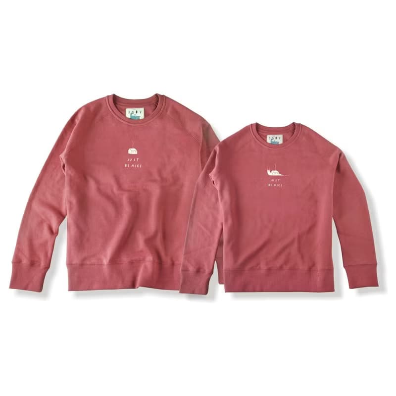 skov 獨立品牌 蝸牛和家 秋冬裝 毛圈圓領衛衣 情侶裝 休閒文藝