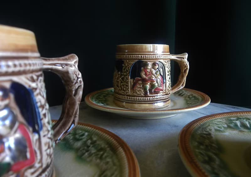 【老時光 OLD-TIME】早期日本製咖啡杯組(三杯+三盤)