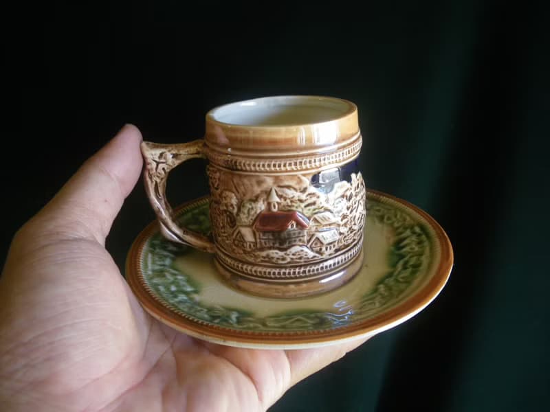 【老時光 OLD-TIME】早期日本製咖啡杯組(三杯+三盤)