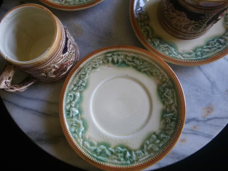 【老時光 OLD-TIME】早期日本製咖啡杯組(三杯+三盤)