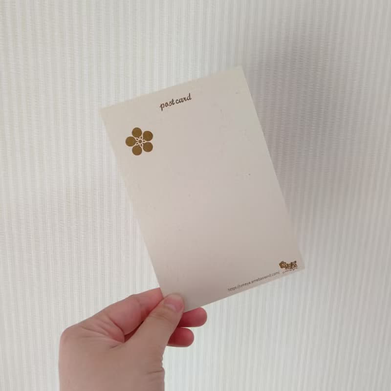 招き猫ポストカード2枚セット
