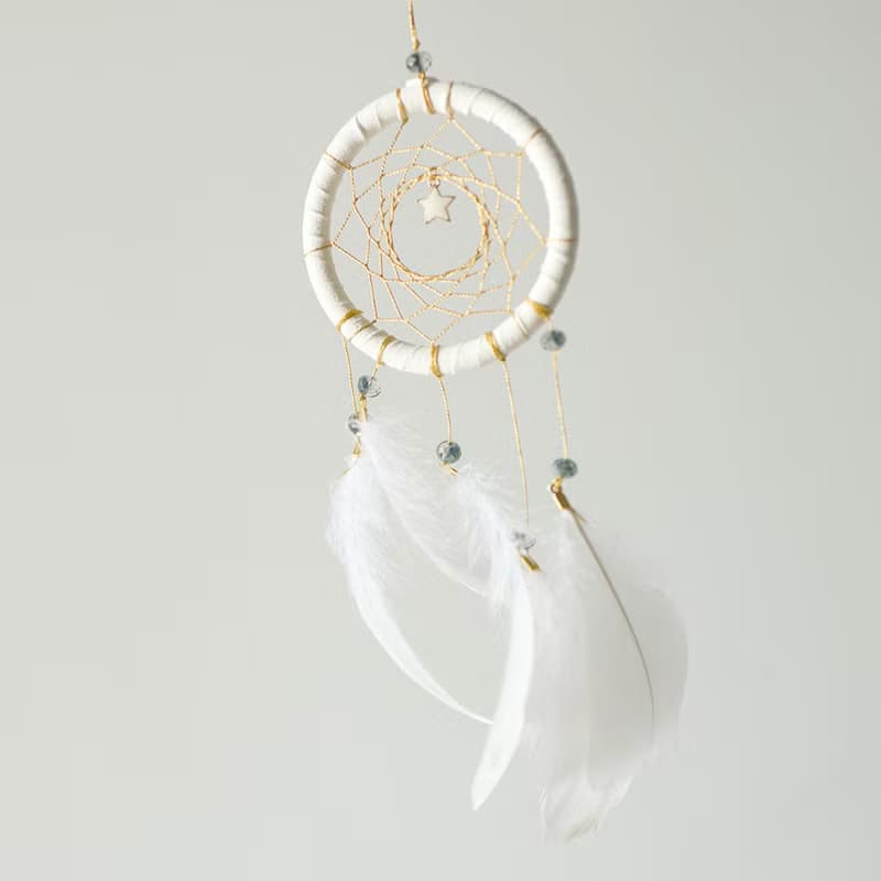 星の金貨 - 捕夢網 成品 - 白色 情人節 交換禮物