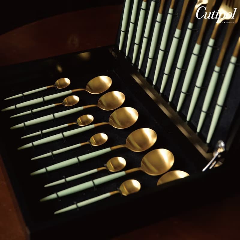 葡萄牙Cutipol GOA系列 原廠木製禮盒 24件組