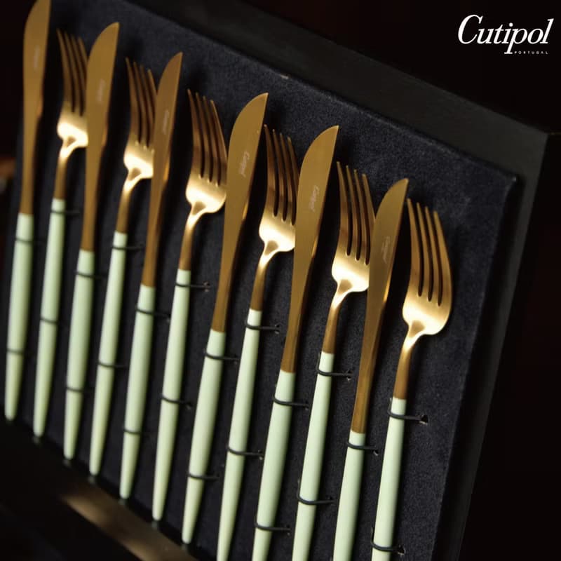 葡萄牙Cutipol GOA系列 原廠木製禮盒 24件組