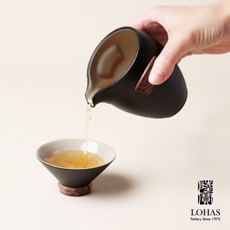 陸寶LOHAS 居山水茶禮 1壺1海6杯 茶具組
