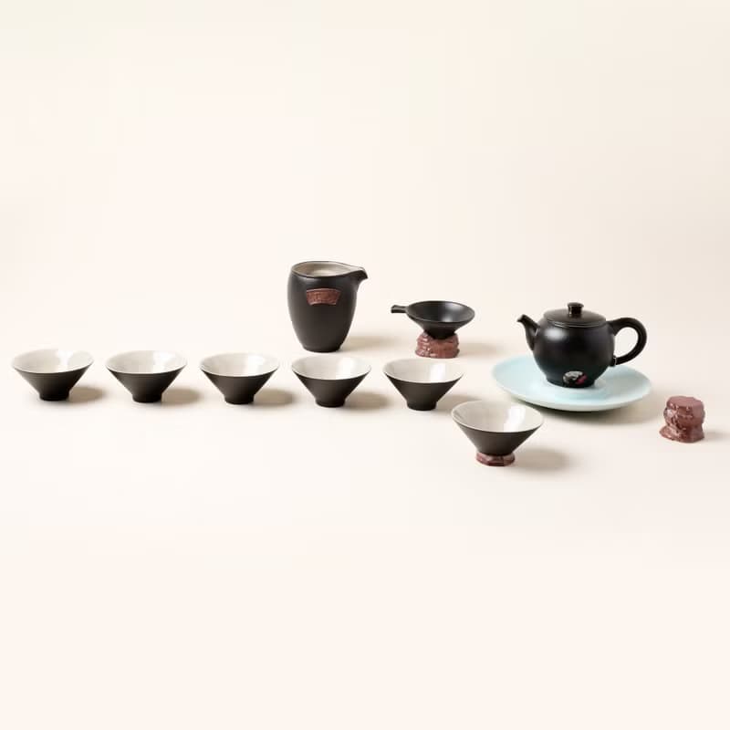 陸寶LOHAS 居山水茶禮 1壺1海6杯 茶具組