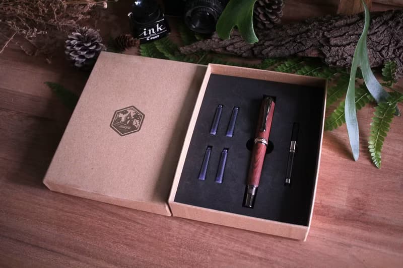 胡桃木木質鋼筆/鋼珠筆(免費雷雕刻字/畢業禮物)