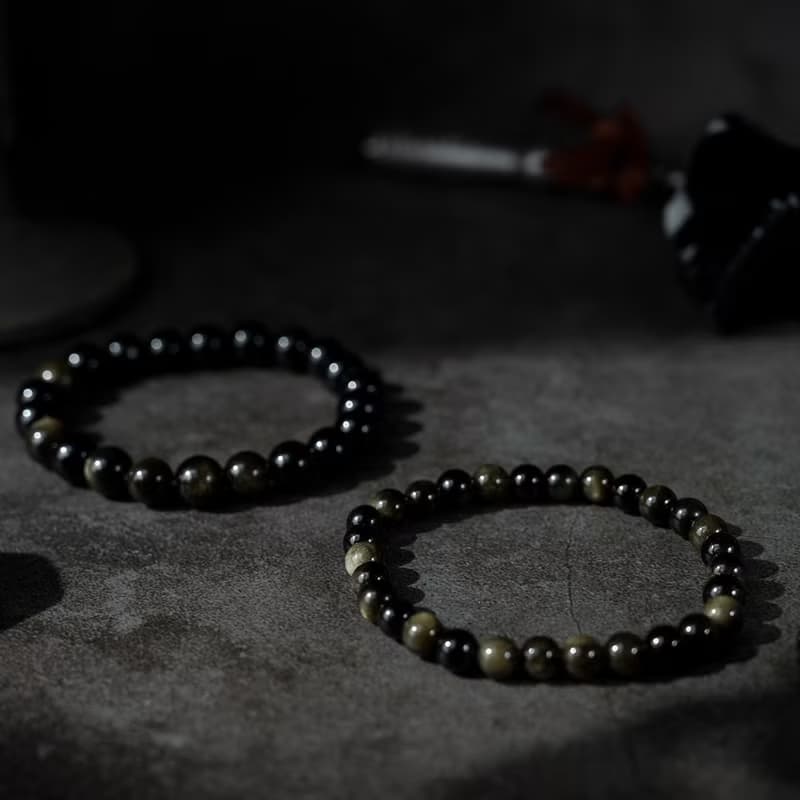 【SIO Crystal希奧水晶】金曜石素色手鍊