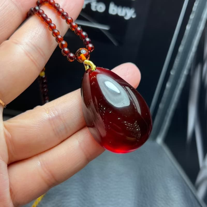 歐款新貨 波蘭製造 天然波羅的海血珀 成色好 搭配彩虹鏈