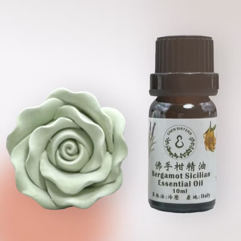 果香精油 佛手柑精油 10/50ML 100%純精油 單方精油 贈玫瑰擴香石
