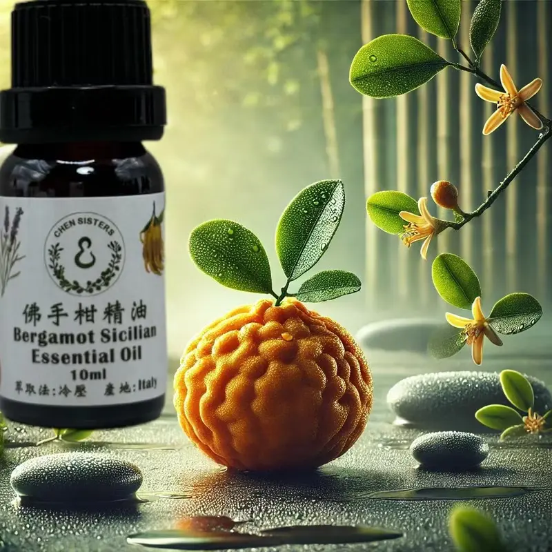 果香精油 佛手柑精油 10/50ML 100%純精油 單方精油 贈玫瑰擴香石