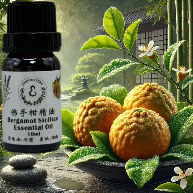 果香精油 佛手柑精油 10/50ML 100%純精油 單方精油 贈玫瑰擴香石